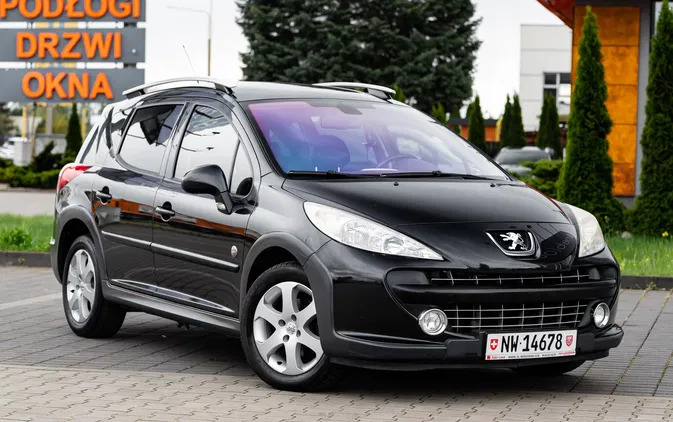 samochody osobowe Peugeot 207 cena 14800 przebieg: 200000, rok produkcji 2009 z Radom